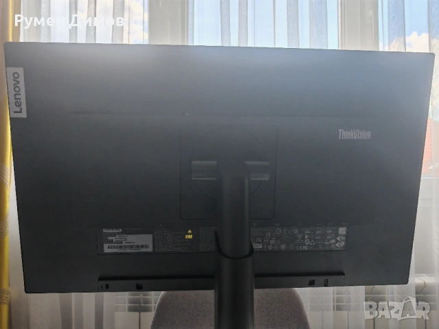 Продавам монитор LENOVO ThinkVision T24i-2L, снимка 3 - Монитори - 54617579