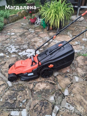ел.косачка black+decker, снимка 4 - Селскостопанска техника - 55246973