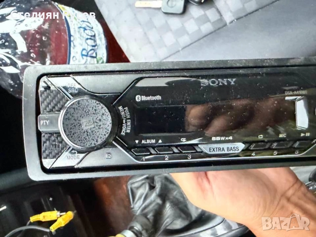 2207 Sony DSX-A410BT bluetooth  usb CD / сд / sd плейър за автомобил -цена 50 евро / 97.79 лева смр+, снимка 3 - Аксесоари и консумативи - 55381539