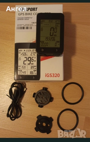 iGPSPORT iGS320 GPS велокомпютър, снимка 3 - Аксесоари за велосипеди - 54498064