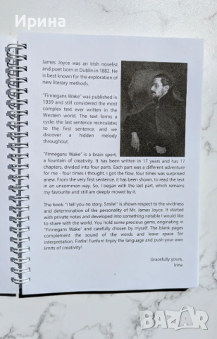 James Joyce's "Finnegans Wake" in quotation selections, снимка 2 - Художествена литература - 54081804