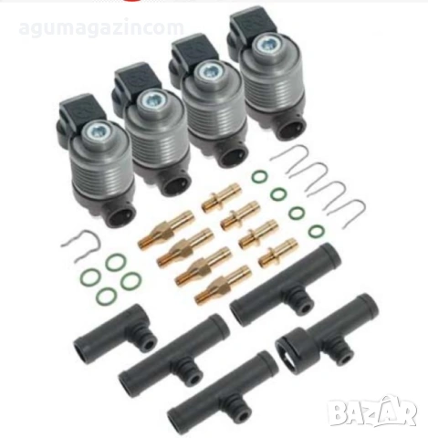 Инжектори AC W031 BFC - 4 цил. с колена 1.9 Ohm - комплект
