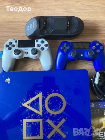 PS 4 SLIM 500GB, снимка 2 - PlayStation конзоли - 54763545