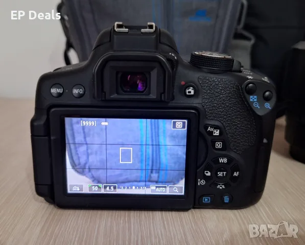 Canon EOS 750D - Комплект за фотография, снимка 4 - Фотоапарати - 55660654