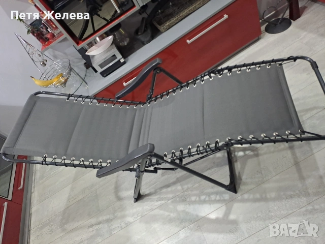 Сгъваем стол тип шезлонг BLUMFELDT/ немски , снимка 2 - Къмпинг мебели - 54879422