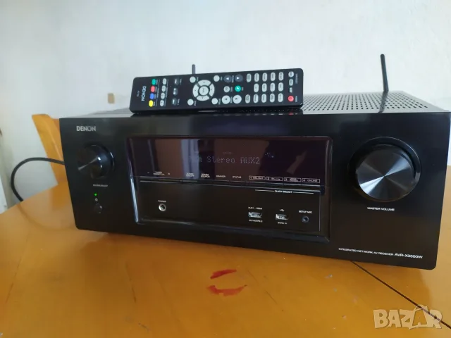 Denon AVR-X3300W 7.2CH Atmos/DTS:X networking AV receiver