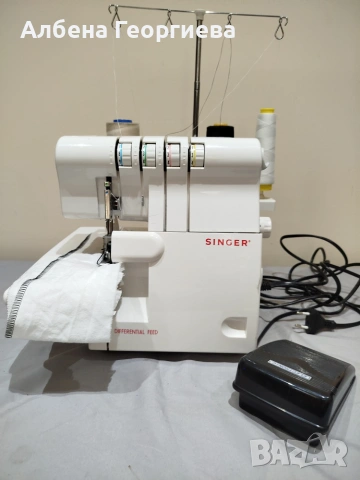 Четириконечен оверлог  Singer, снимка 16 - Шевни машини - 55008634