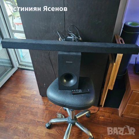 Samsung HW-K335 2.1 Soundbar 130W + субуфер, Bluetooth, дистанционно, снимка 3 - Аудиосистеми - 55166704