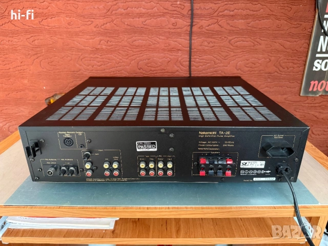 Усилвател Nakamichi TA-2E, снимка 8 - Ресийвъри, усилватели, смесителни пултове - 54925009