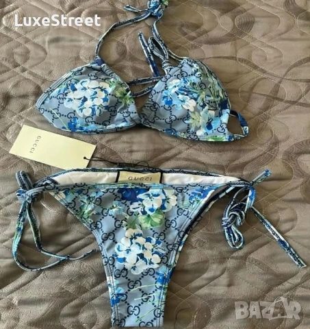 Gucci 🔥 Versace🔥Valentino🔥Дамски Бански , снимка 6 - Бански костюми - 55064222
