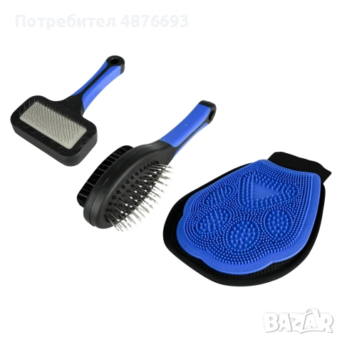 Комплект за грижа за домашни любимци Benson Pet, 3 части, за кучета и котки, снимка 3 - Други стоки за животни - 55166477
