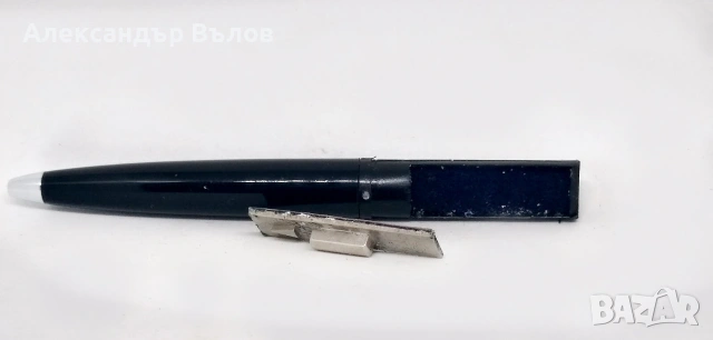 Стара химикалка Goldring с вграден печат (W. Germany) в кутия, снимка 13 - Други ценни предмети - 54988846