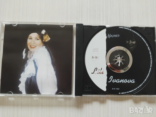 Лили Иванова - Хазарт - оригинален диск с автограф , снимка 2 - CD дискове - 54653375