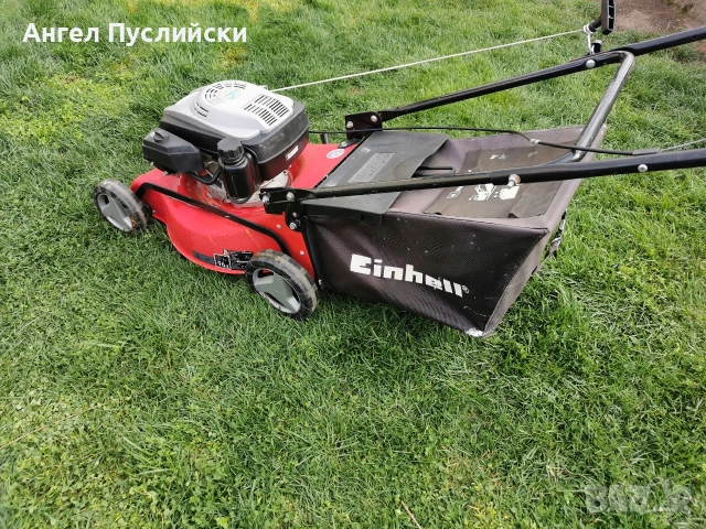 Einhell Бензинова косачка 46 см, снимка 3 - Градинска техника - 54058797