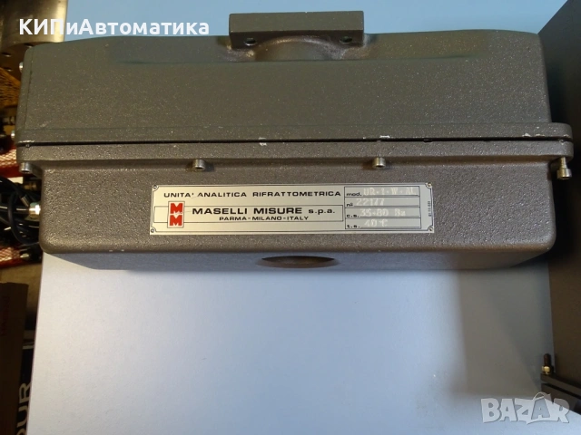 индустриален рефрактометър MASELLI MISURE mod.UR/1-W-AL Refractometric Analyzer, снимка 2 - Резервни части за машини - 54424934
