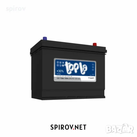 Акумулатор Topla JIS 12V 70Ah 700A /д+/