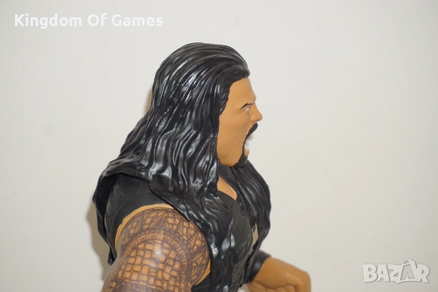 Рядка Оригинална Голяма Говореща Кеч Фигура На Roman Reigns 36см, снимка 7 - Колекции - 54275718