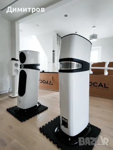 Focal Sopra 2 бяло - отлично състояние, снимка 2 - Тонколони - 55584537