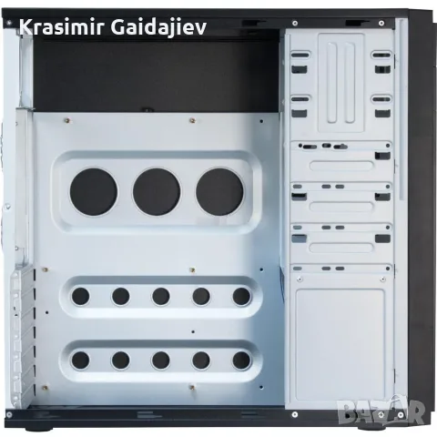 Chieftec HQ-01B-OP, Кутия за компютър, черен, снимка 2 - Захранвания и кутии - 55703644