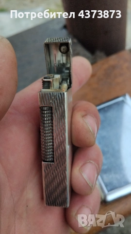 Dunhill Rollagas  рядка оригинална запалка!, снимка 4 - Антикварни и старинни предмети - 54426509