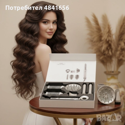 Мултифункционален сешоар и стилизатор за коса S&R Styling SD-988 – професионален резултат у дома