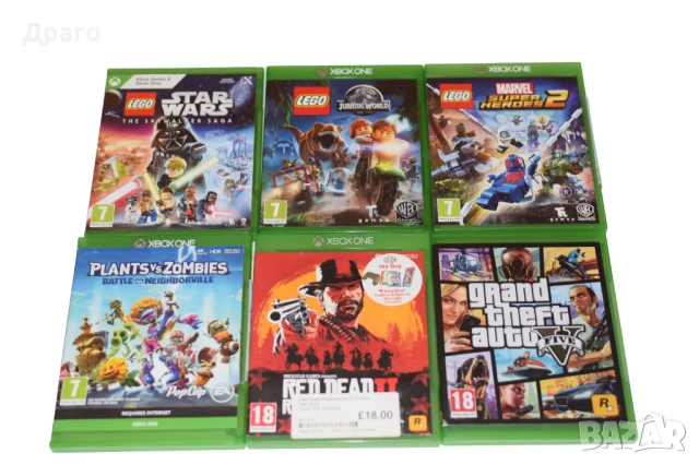 Игри за Xbox One - GTA 5, Red Dead Redemption 2, LEGO