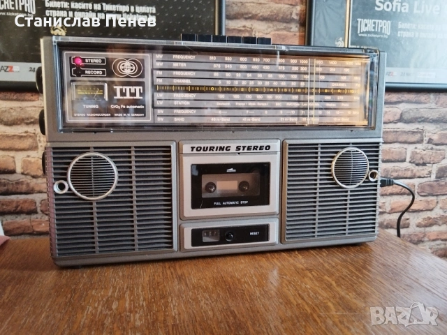 ITT Touring Stereo Radiorecorder, снимка 4 - Ресийвъри, усилватели, смесителни пултове - 54014247