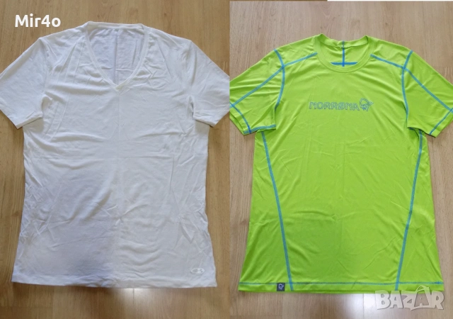 тениска icebreaker merino wool/norrona блуза худи туризъм мъжка оригинал L/S