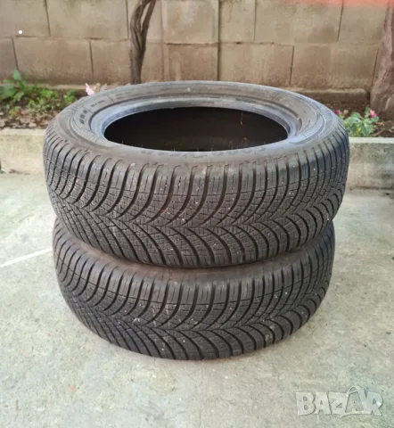 2 бр Гуми 195/60R15 цола Goodyear всесезонни M+S