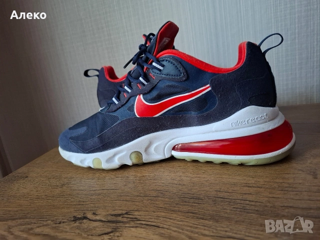 Nike air max 270 react маратонки 42 номер. , снимка 10 - Маратонки - 54752194