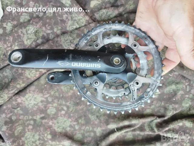 Курбел със средно движение за велосипед колело Shimano fc m 470