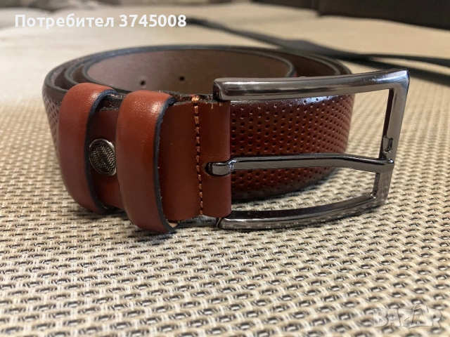 Кожени колани естествена кожа 115 см., снимка 6 - Колани - 54086599