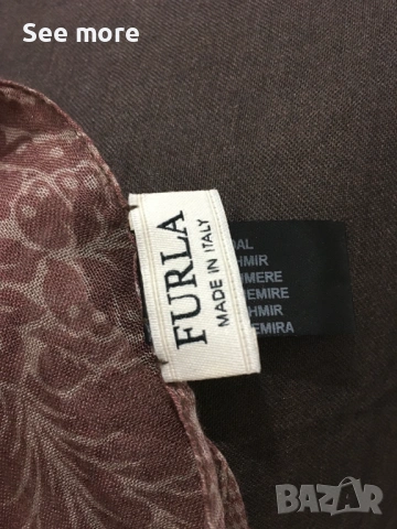 FURLA модал и кашмир, снимка 7 - Шалове - 53955138