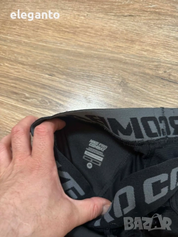 Мъжки професионален Nike Pro Combat Hyperstrong Compression Shorts Black , М размер, снимка 7 - Спортни дрехи, екипи - 54135483