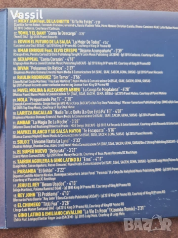 3CD LATIN HITS 2016 CLUB EDITION digipack NM латино хитове CD, снимка 4 - CD дискове - 54086112