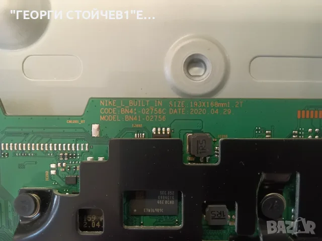 UE43TU8072U  BN41-02756  BN44-01053A   CY-BT043HGER1V   CRH-P43S6303003100A5-REV1.9, снимка 5 - Части и Платки - 55575592
