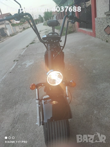 Продавам електрически скутер Harley 1500W, снимка 4 - Мотоциклети и мототехника - 55063661