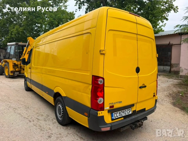 VW Crafter 2,5tdi 136к.с MAXI  климатик / товарен / Германия - цена 6 000 евро ,  бартер за кола до , снимка 9 - Бусове и автобуси - 55145270