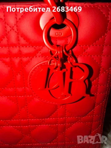Lady Dior чанта, снимка 3 - Чанти - 54496689