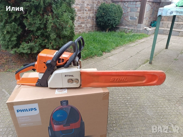 Бензинова резачка Щил 021, снимка 12 - Градинска техника - 53612354