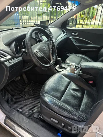 Hyundai Santa Fe 2.2 CRDi 197 к.с. 4WD AUTOMATIC • PANORAMA • 7 МЕСТА • КОЖА • SELF PARKING, снимка 8 - Автомобили и джипове - 55653329