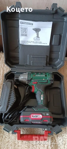 20V - 180Nm - Ударен винтоверт Parkside/Парксайд , снимка 4 - Други машини и части - 54131311