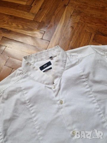 Страхотна мъжка риза HUGO BOSS размер XL/ 44 17 1/2 , снимка 3 - Ризи - 54936964