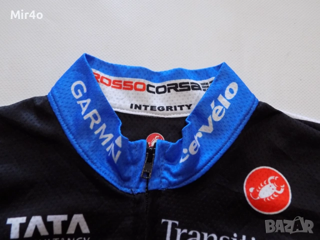 вело джърси castelli rosso corsa екип тениска шосейно колоездене мъжко оригинал M, снимка 4 - Спортни дрехи, екипи - 53989858