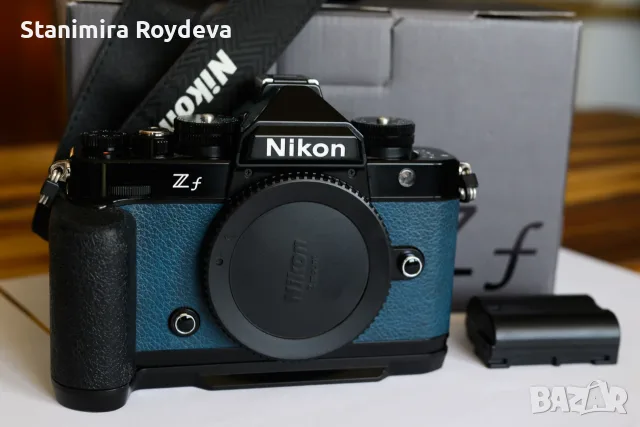 Фотоапарат Nikon Zf (Indigo Blue) в гаранция, снимка 2 - Фотоапарати - 55411830