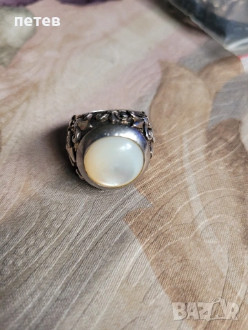 сребърен пръстен., снимка 9 - Антикварни и старинни предмети - 54698475