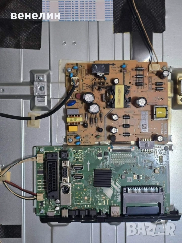 Power board 17IPS12, Mainboard 17MB140 от TELEFUNKEN 43FB400