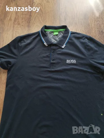 hugo boss green Paddy- страхотна мъжка тениска XL , снимка 6 - Тениски - 55365181