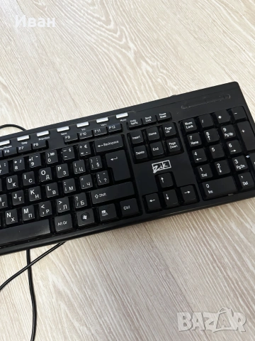 Комплект клавиатура и USB мишĸа Logitech, снимка 3 - Клавиатури и мишки - 55186120