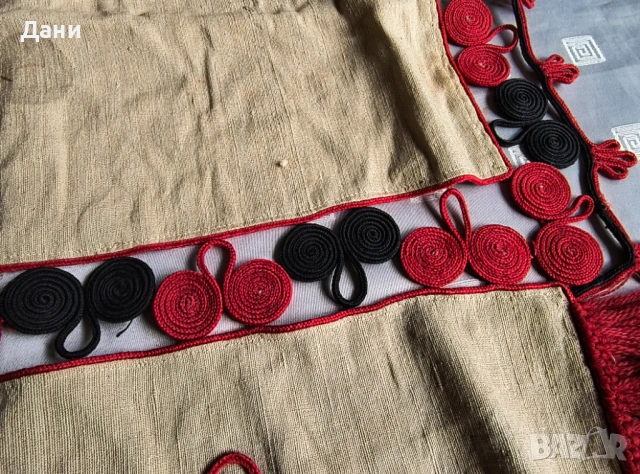 Ретро покривка / Ръчно правена , снимка 4 - Покривки за маси - 54006771